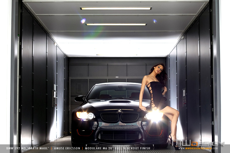 Illustration for article titled MWDesign Darth Maul BMW M3: The Dark Side Of Tuning